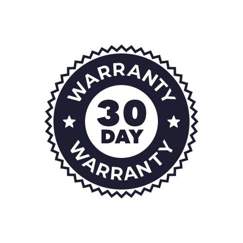 30-Day WARRANTY